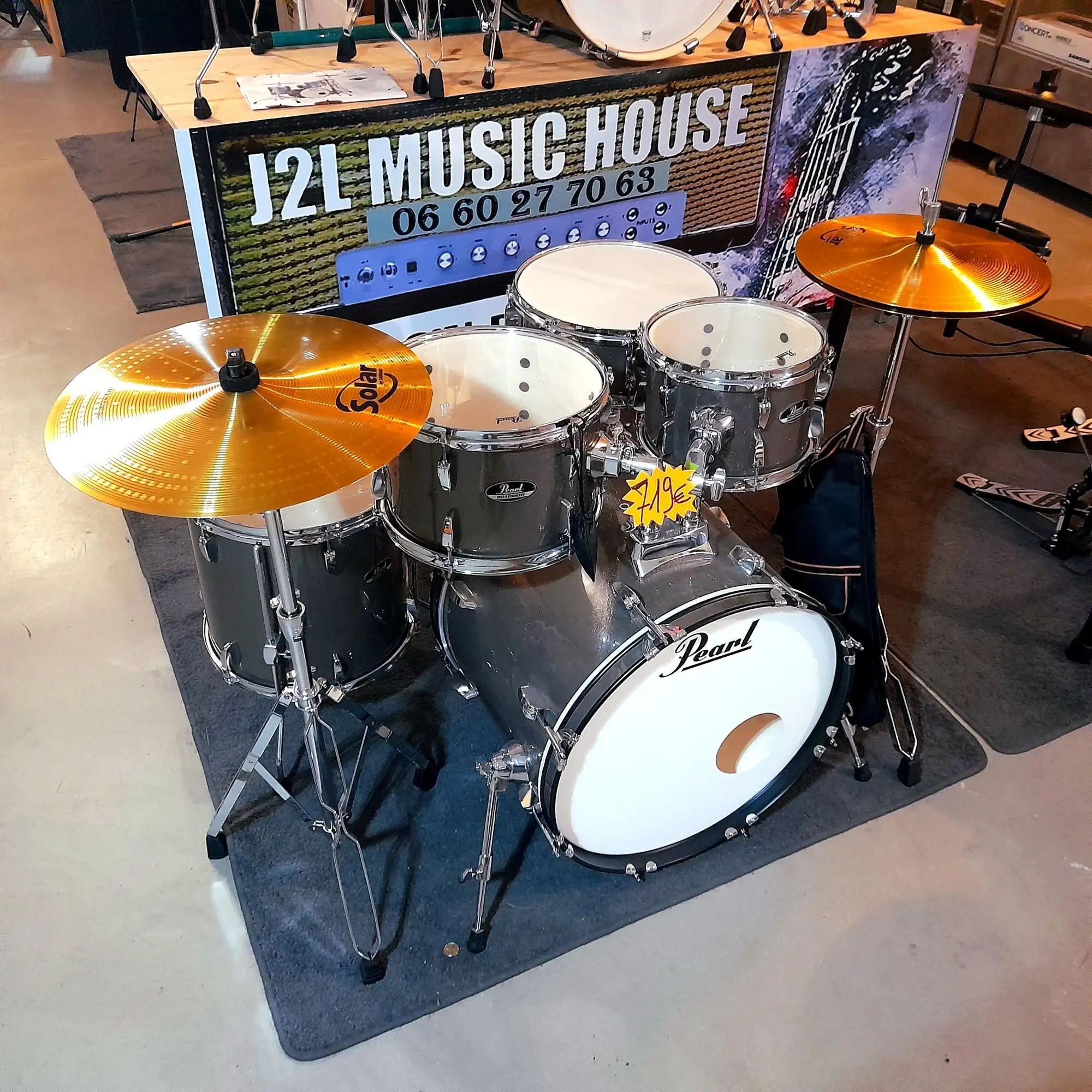 Magasin musique Montauroux batterie